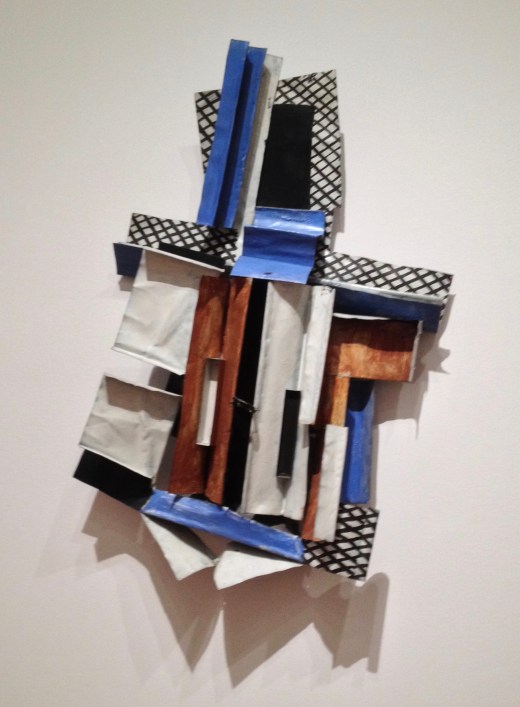 Picasso: Violin (1915, Painted Sheet Metal)