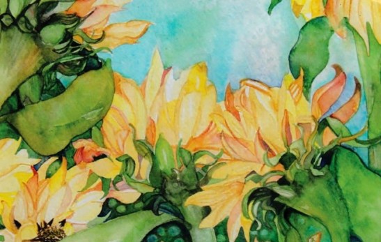 Lynne--Sunflowers 2010