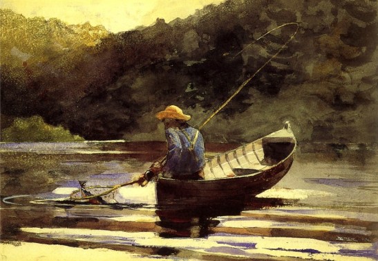 Winslow Homer Boy Fishing