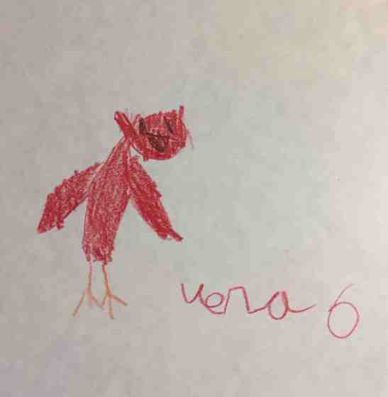 Vera Armstrong age 6 cardinal