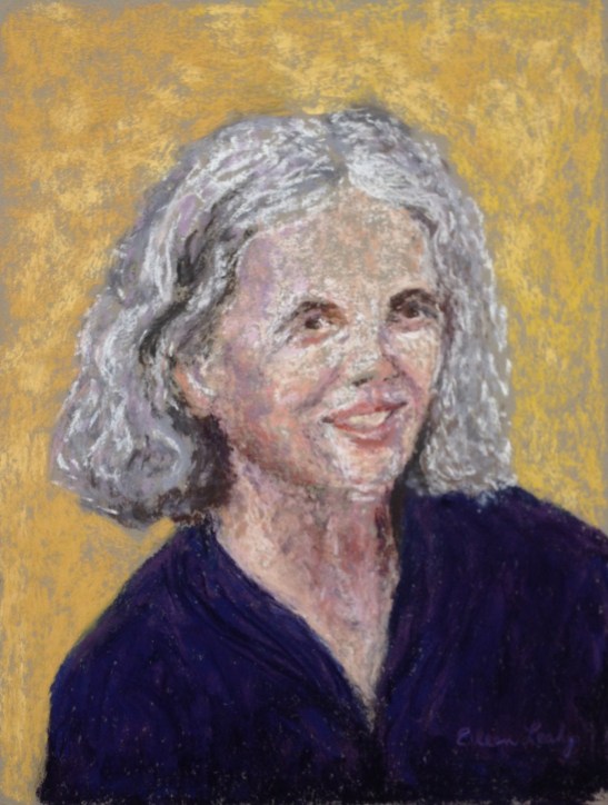 Eileen Leahy SelfPortrait Pastel