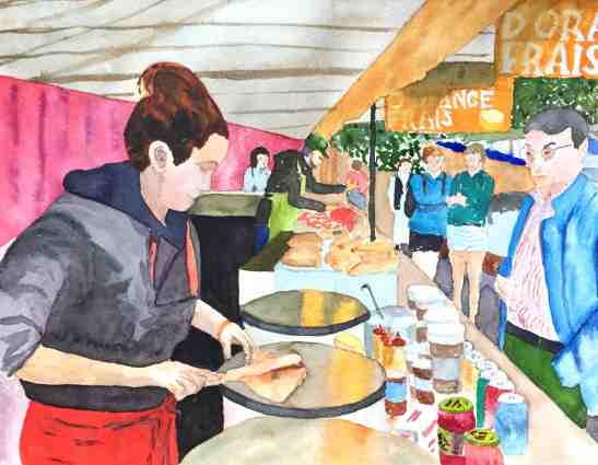 Marian 2016 Bastille Market, Paris