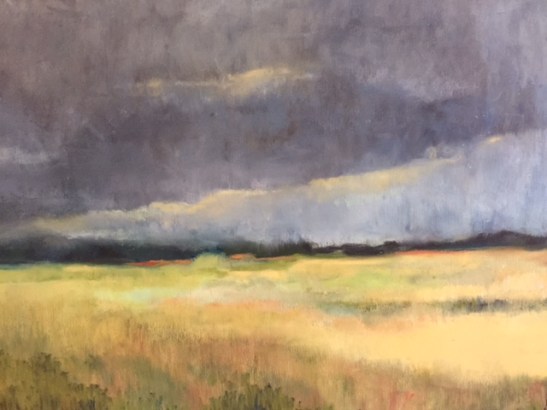 Martha Pope- Storm over the Marsh
