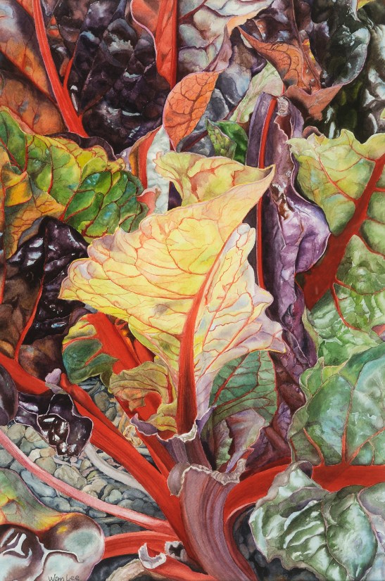 Wan Hoi Lee: Garden Palette. Watercolor