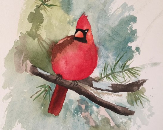 2017 12 Dec Xmas cardinal