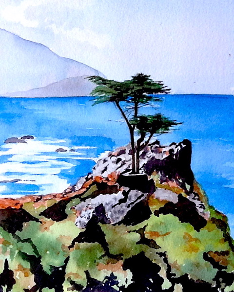 Tara Hamilton Joshua Tree Watercolor