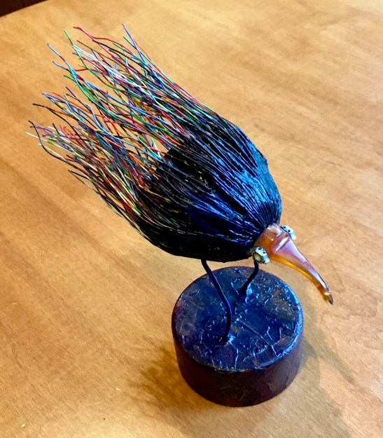 Tom Eichenberger Tar-Coated Egret