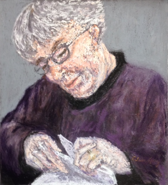 Eileen Leahy Book Artist at Work