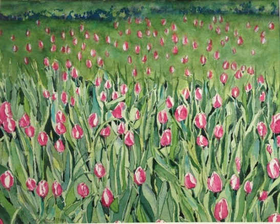 Tara Hamilton A Gathering of Tulips