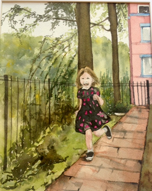 Tara Hamilton Coming Home Watercolor